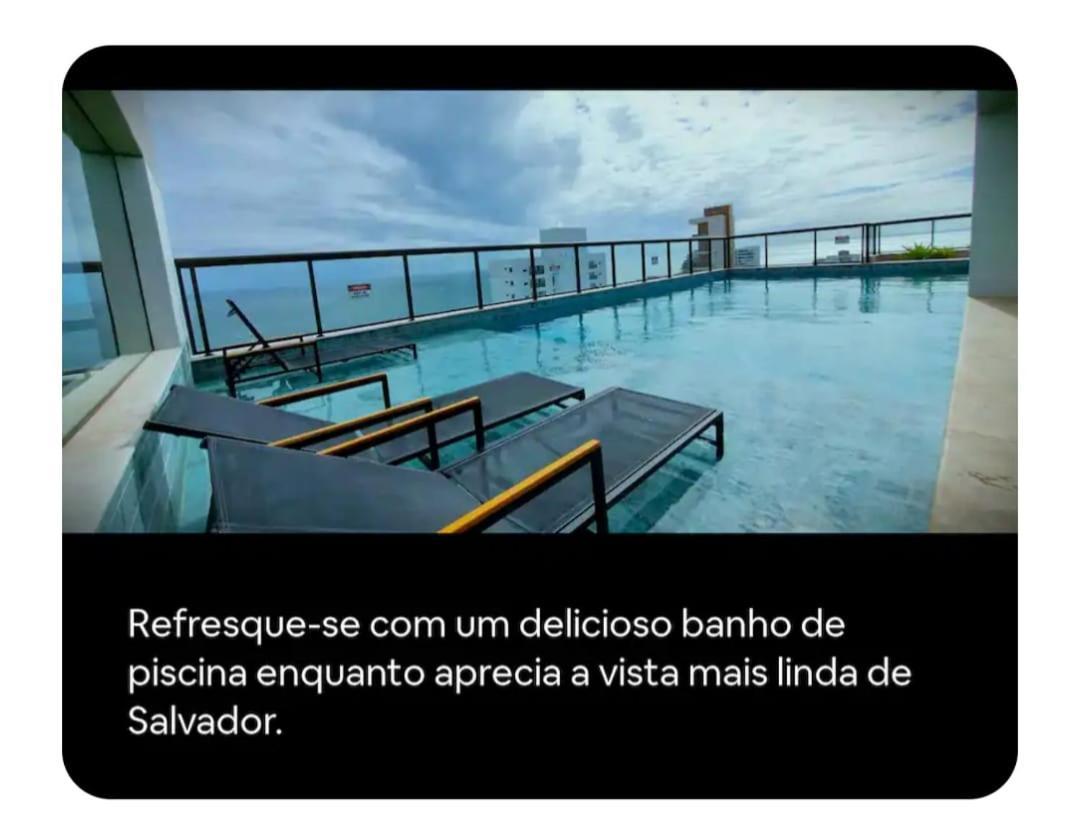 Luxuoso Studio Beira Mar Salwador Zewnętrze zdjęcie
